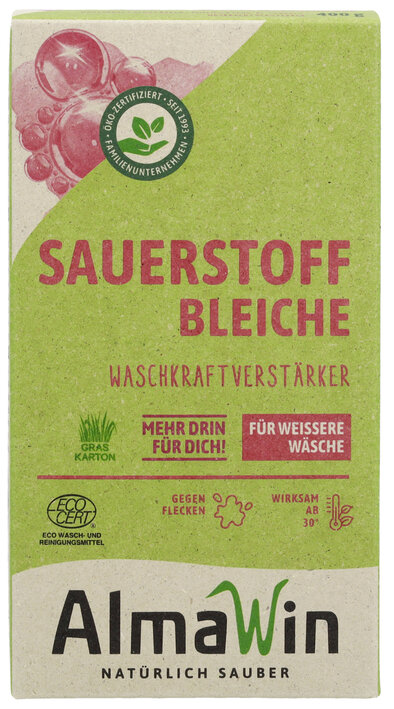 Abbildung Produkt im Graskarton AlmaWin Sauerstoffbleiche