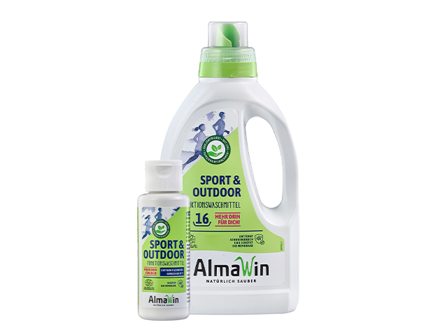 AlmaWin Sports and Outdoor liquid detergent 750 ml and 100ml