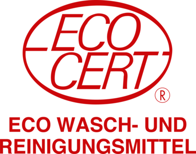 Siegel ECOCERT ECO Wasch- und Reinigungsmittel verlinkt mit ecocert.com/de