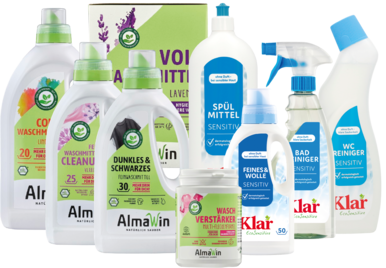 symbolische Gruppierung von AlmaWin und Klar Produkten